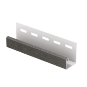J-планка (ПВХ), ригельный кирпич, грифель, 3,05м. (20/1)